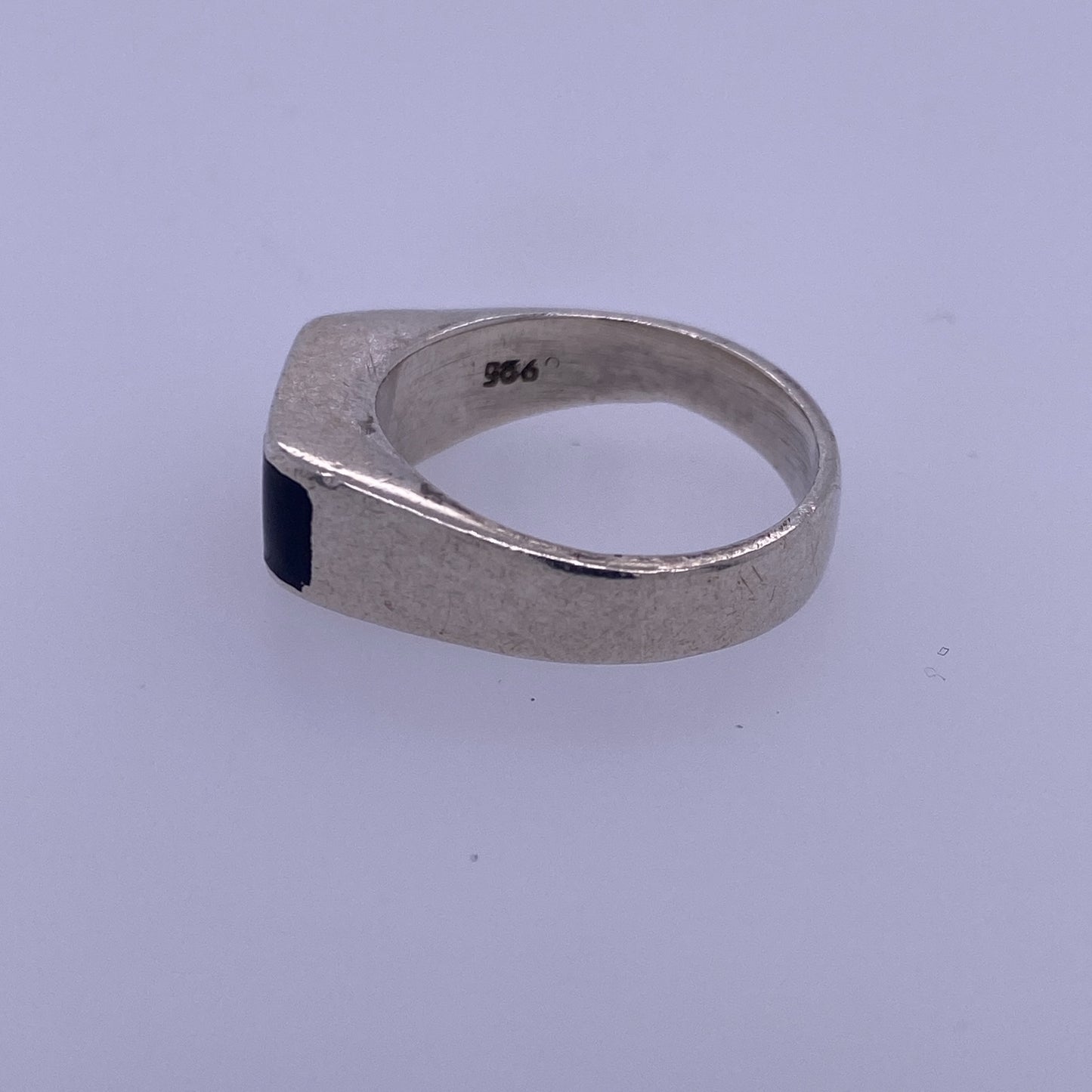925 Silver Men's Statement Ring