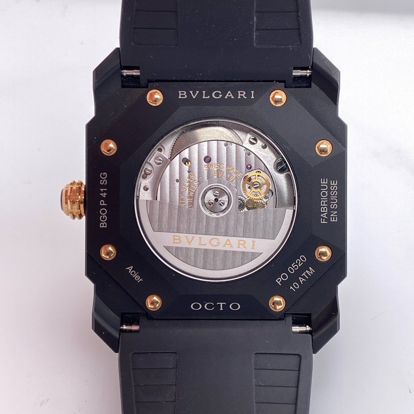 BVLGARI BGO P 41 SG OCTO 41mm Men's Watch
