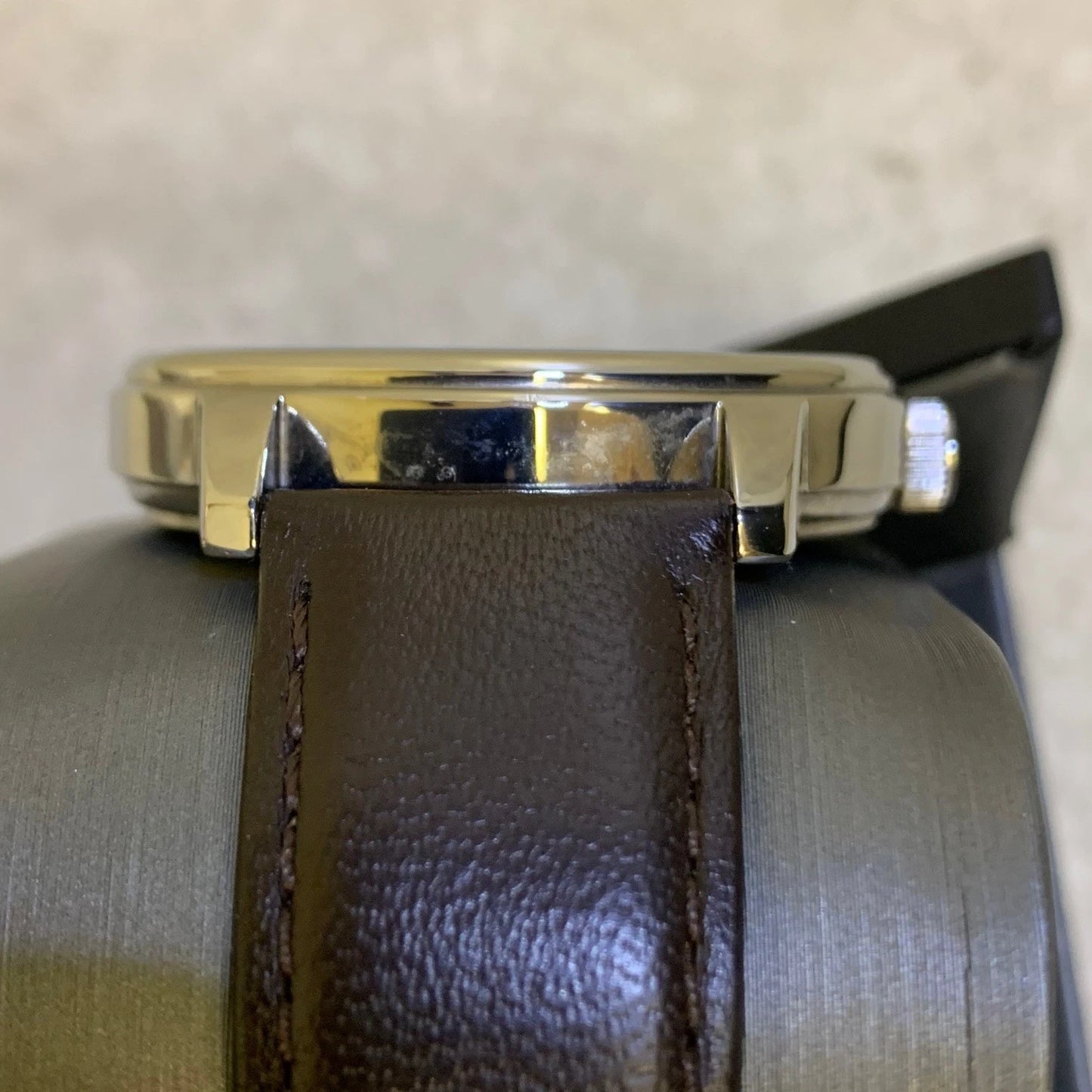 Timex TW2R85400 Metropolitan Brown Leather Mens Watch Blue Dial 43MM