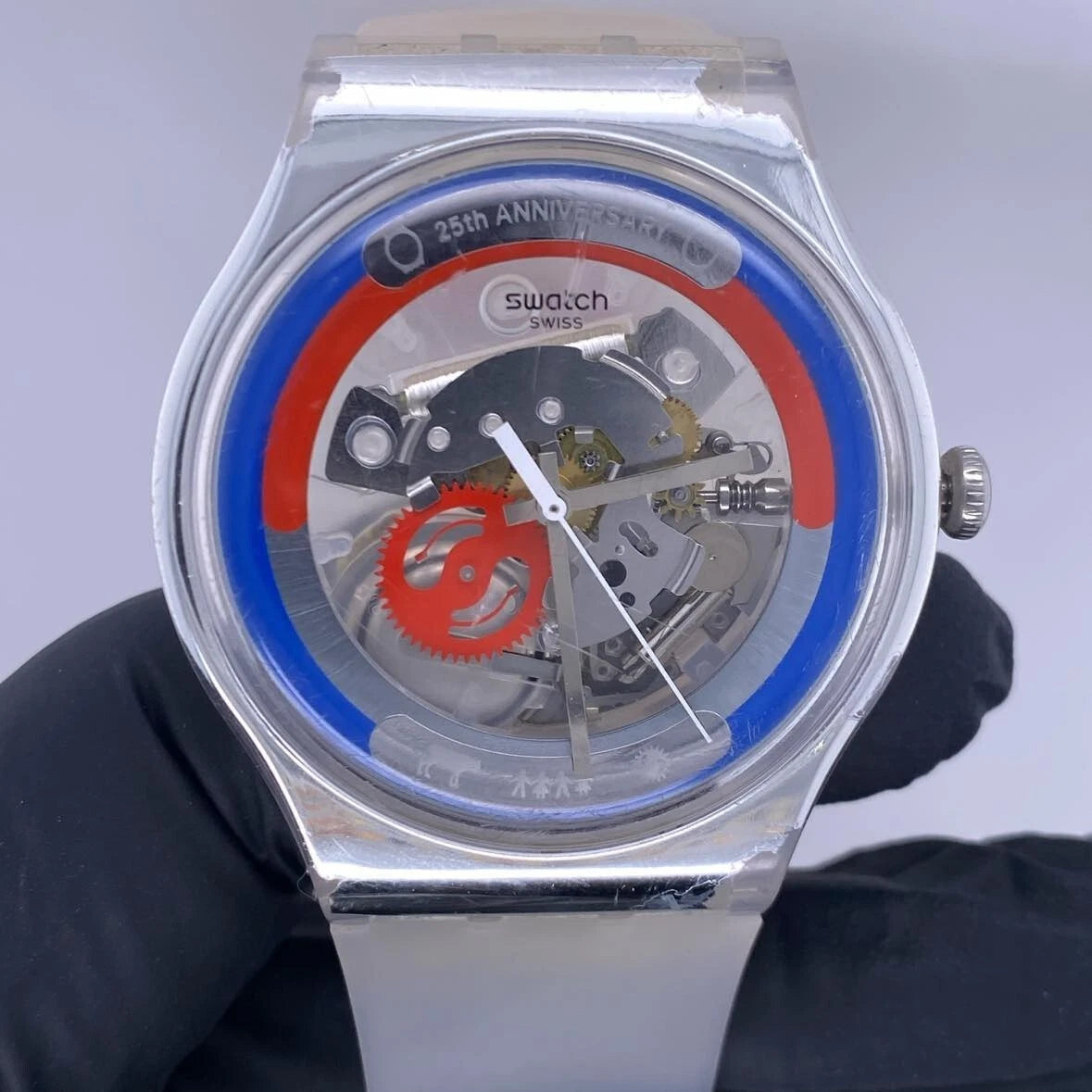 Swatch Watch 25th Anniversary Limited Edition Unisex Watch Vintage