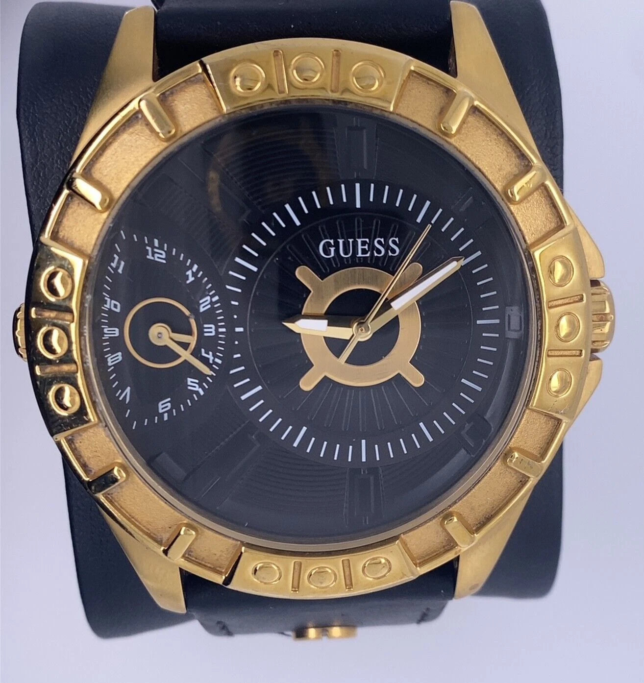 Guess W1297g1 Men's Gold/Black Quartz Watch